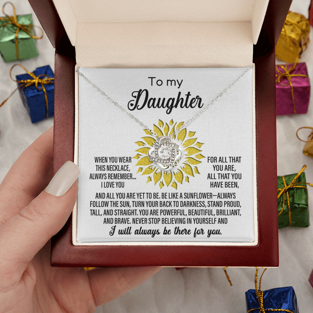 A Sunflower Daughter Necklace