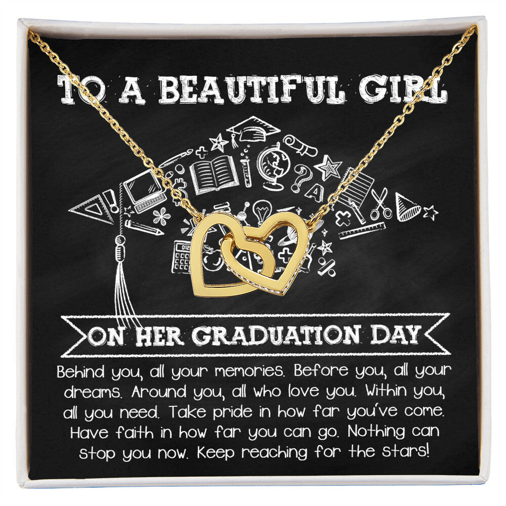 To a Beautiful Girl on Her Graduation Day Necklace