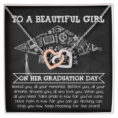 To a Beautiful Girl on Her Graduation Day Necklace