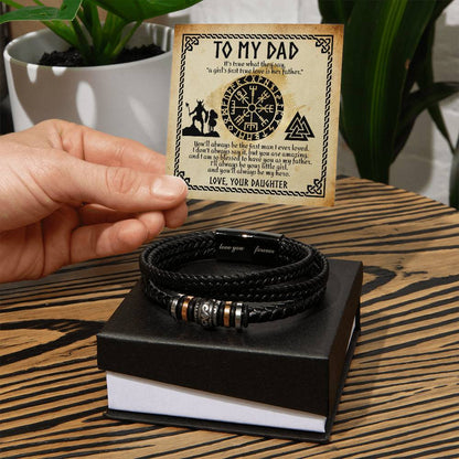 To My Dad, Always Be My Hero: Bracelet
