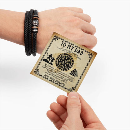 To My Dad, Always Be My Hero: Bracelet