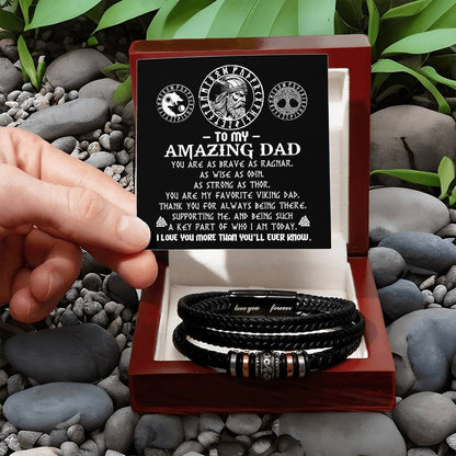 To My Amazing Dad Bracelet