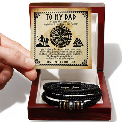 To My Dad, Always Be My Hero: Bracelet