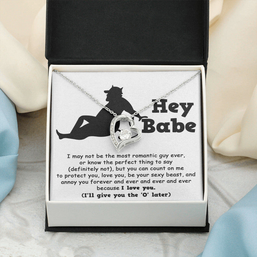 Hey Babe Forever Love Necklace