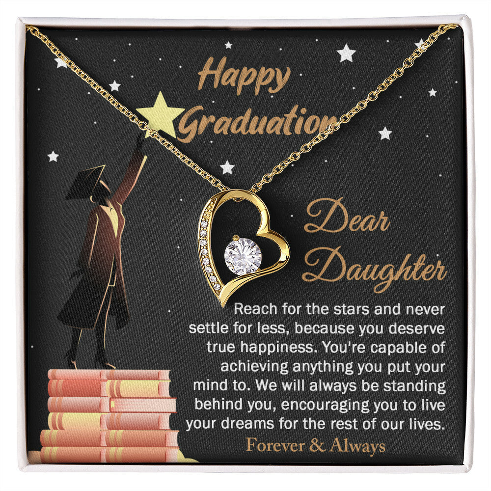 Happy Graduation to my daughter Forever Love Necklace