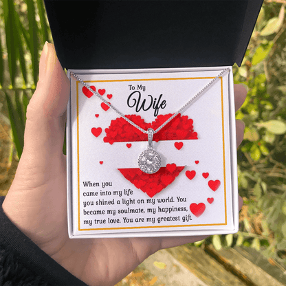 To my wife the Greatest gift of my life | Eternal Hope Necklace