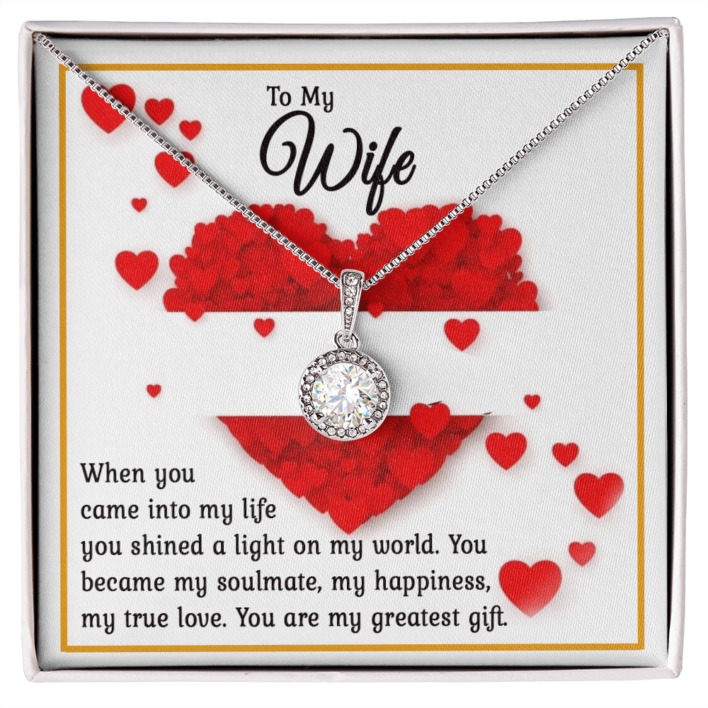 To my wife the Greatest gift of my life | Eternal Hope Necklace