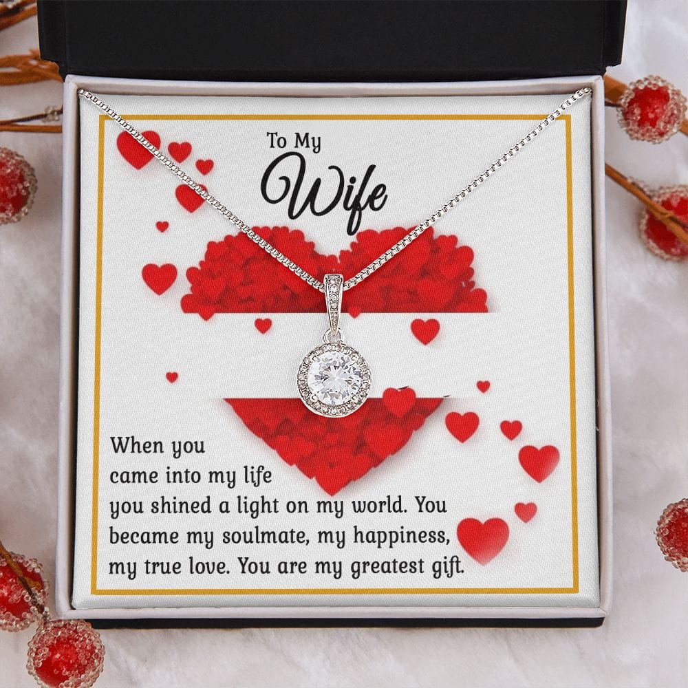 To my wife the Greatest gift of my life | Eternal Hope Necklace