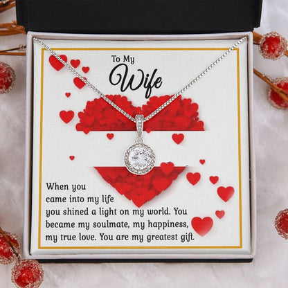 To my wife the Greatest gift of my life | Eternal Hope Necklace