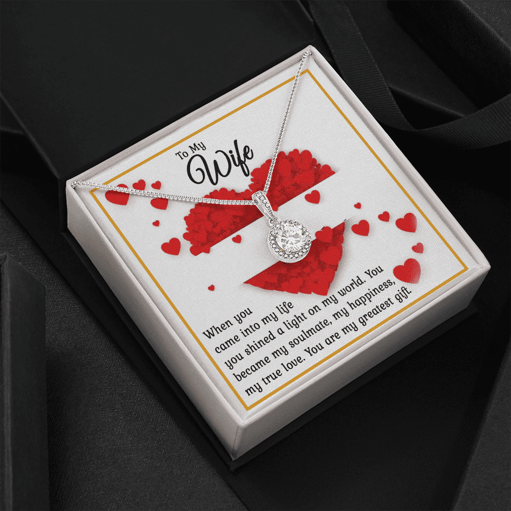 To my wife the Greatest gift of my life | Eternal Hope Necklace