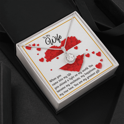 To my wife the Greatest gift of my life | Eternal Hope Necklace