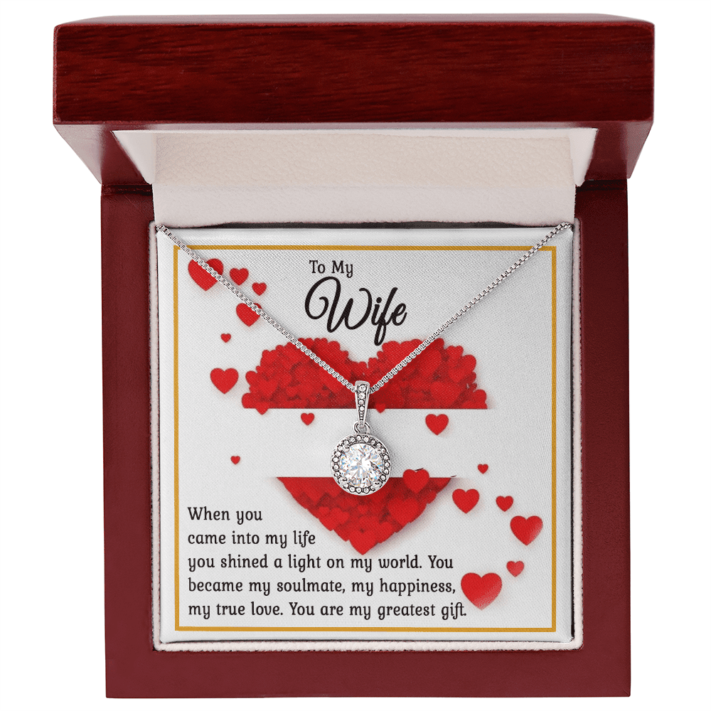 To my wife the Greatest gift of my life | Eternal Hope Necklace