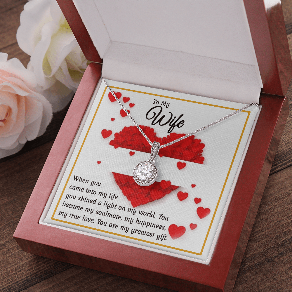 To my wife the Greatest gift of my life | Eternal Hope Necklace