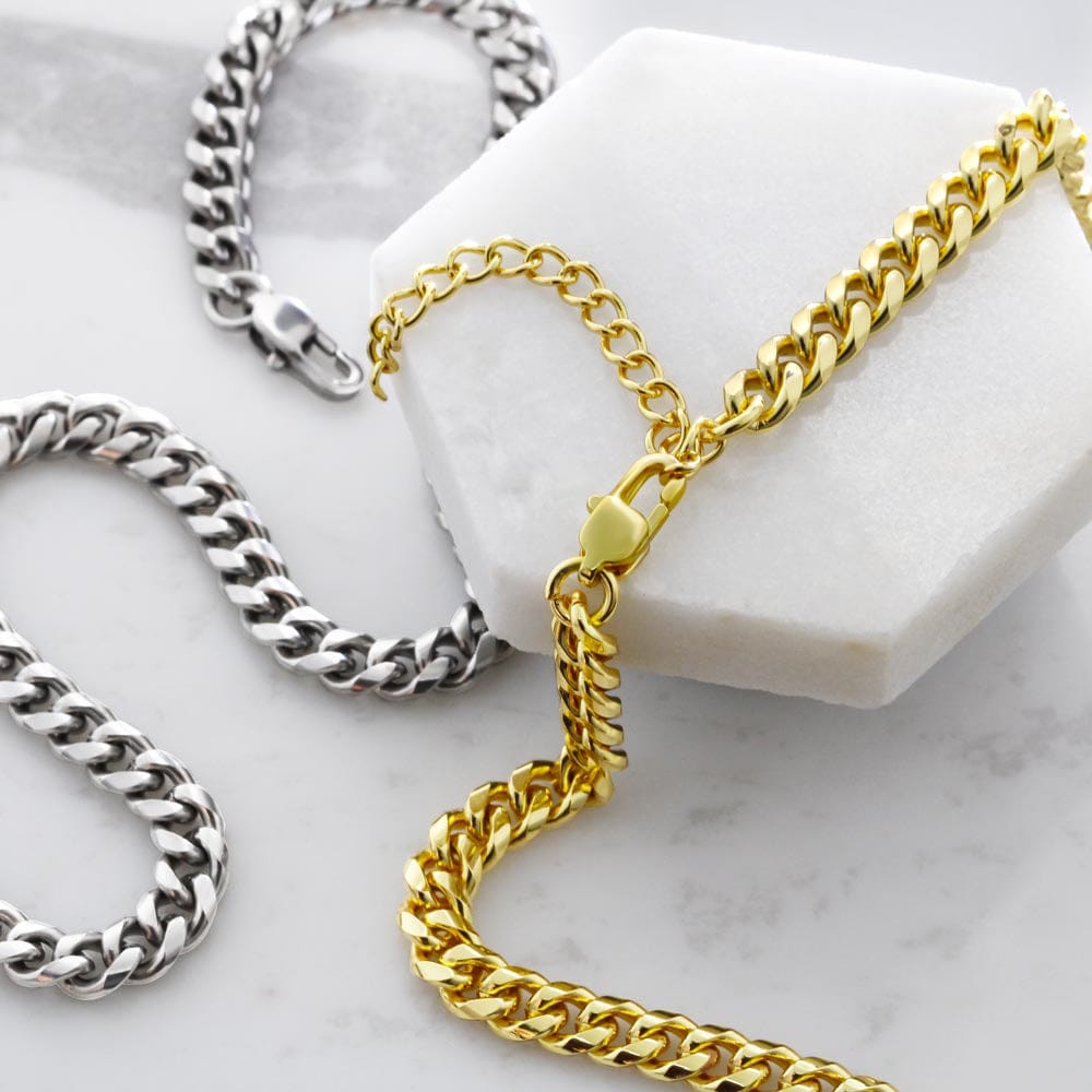 To my Son I Believe in you | Cuban Link Chain